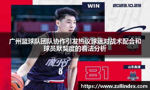 广州篮球队团队协作引发热议球迷对战术配合和球员默契度的看法分析