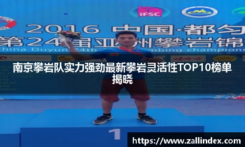 南京攀岩队实力强劲最新攀岩灵活性TOP10榜单揭晓