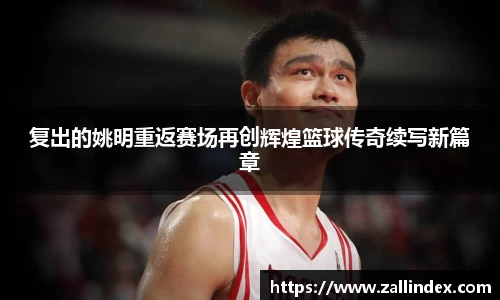 复出的姚明重返赛场再创辉煌篮球传奇续写新篇章