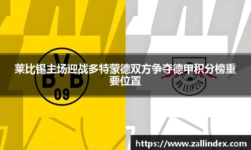 莱比锡主场迎战多特蒙德双方争夺德甲积分榜重要位置