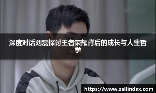 深度对话刘磊探讨王者荣耀背后的成长与人生哲学