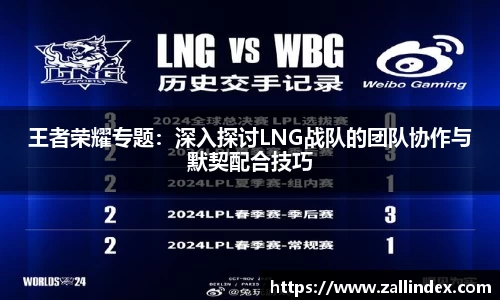 王者荣耀专题：深入探讨LNG战队的团队协作与默契配合技巧